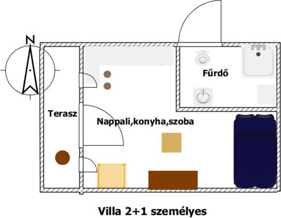 Smeraldo Villa Siófok Quarto foto